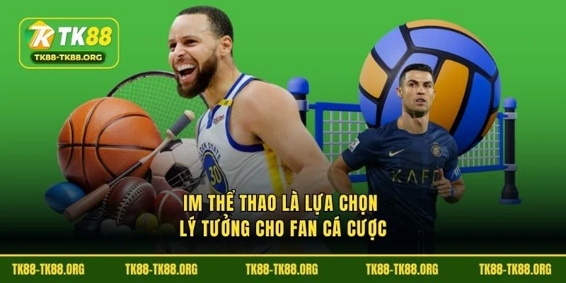 IM thể thao là lựa chọn lý tưởng cho fan cá cược
