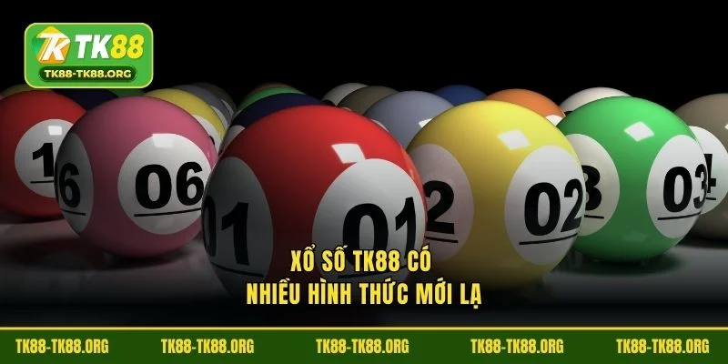 Xổ số TK88 có nhiều biểu thức mới